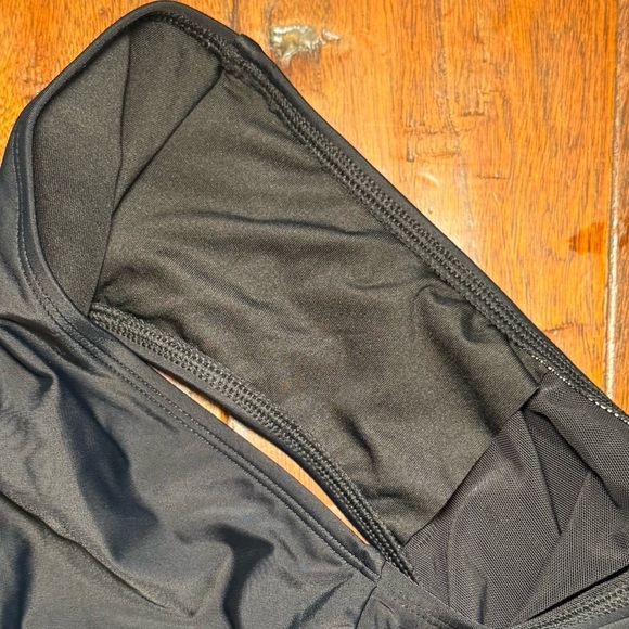 NWOT DKNY Halter One Piece Swimsuit Black Tummy Control Vacation Resort XXL - Picture 10 of 12